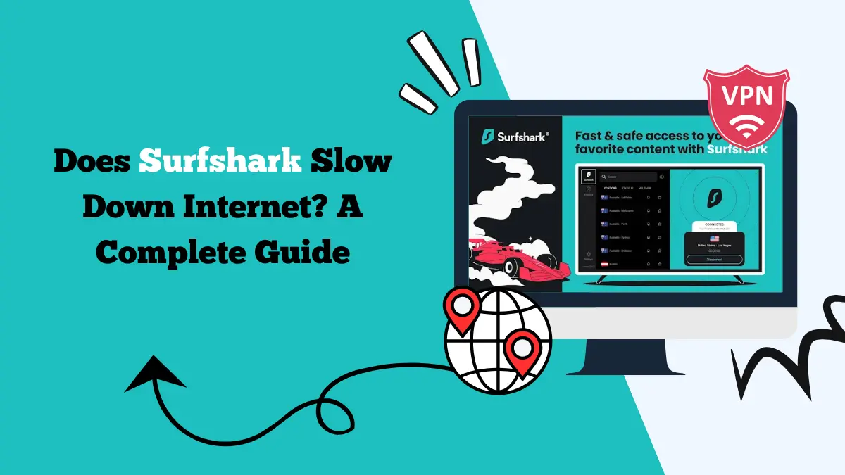 does surfshark slow down internet