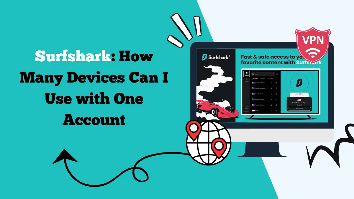 surfshark how many devices