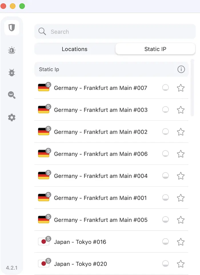 surfshark static ip address