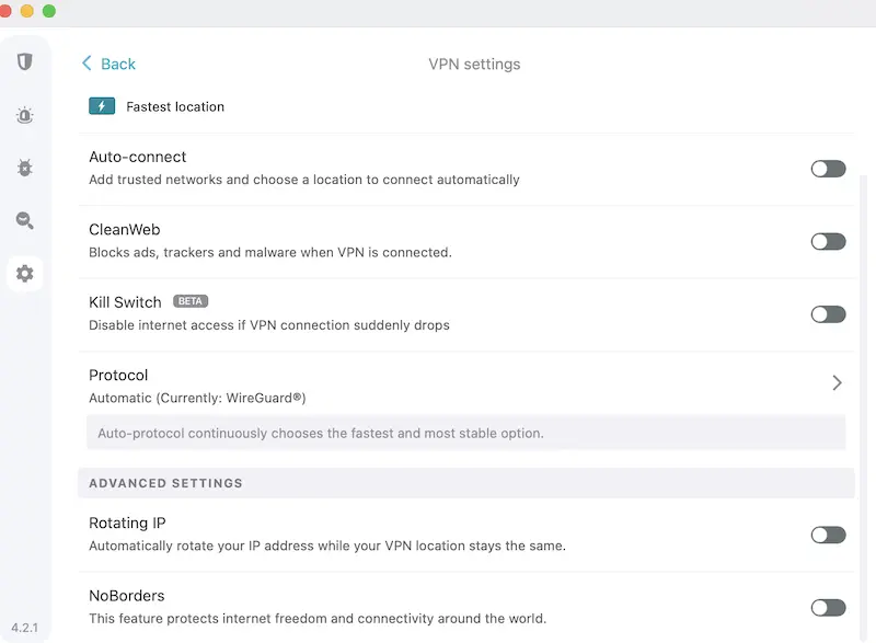 surfshark vpn protocols