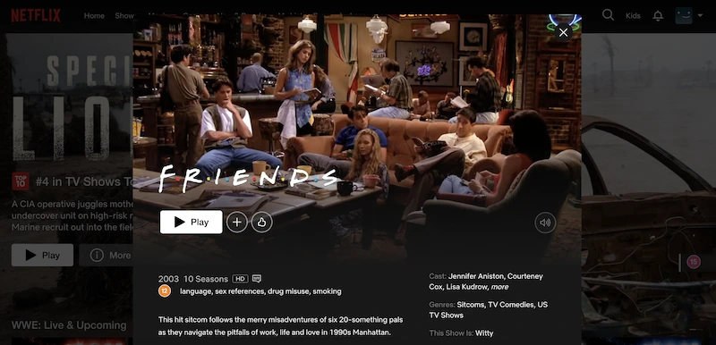 friends on netflix uk