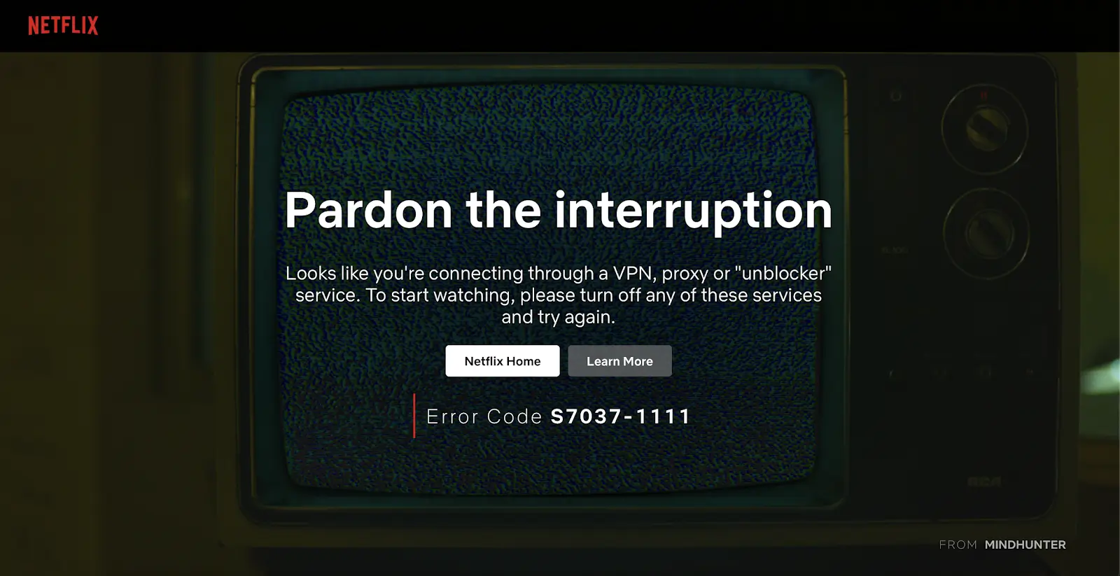 netflix detect vpn
