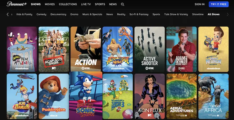 paramount plus streaming with surfshark