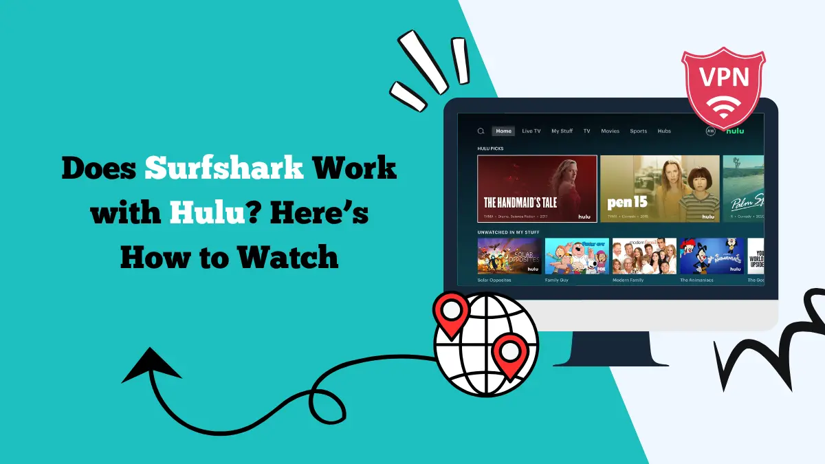 surfshark hulu