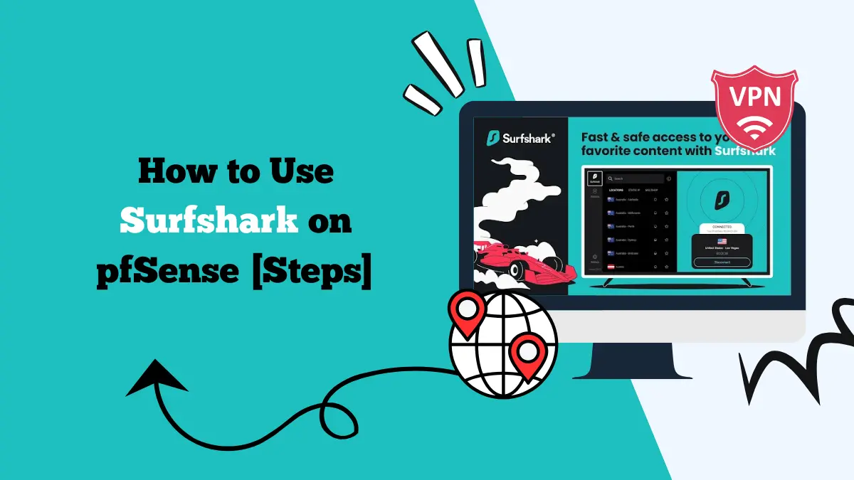 surfshark pfsense