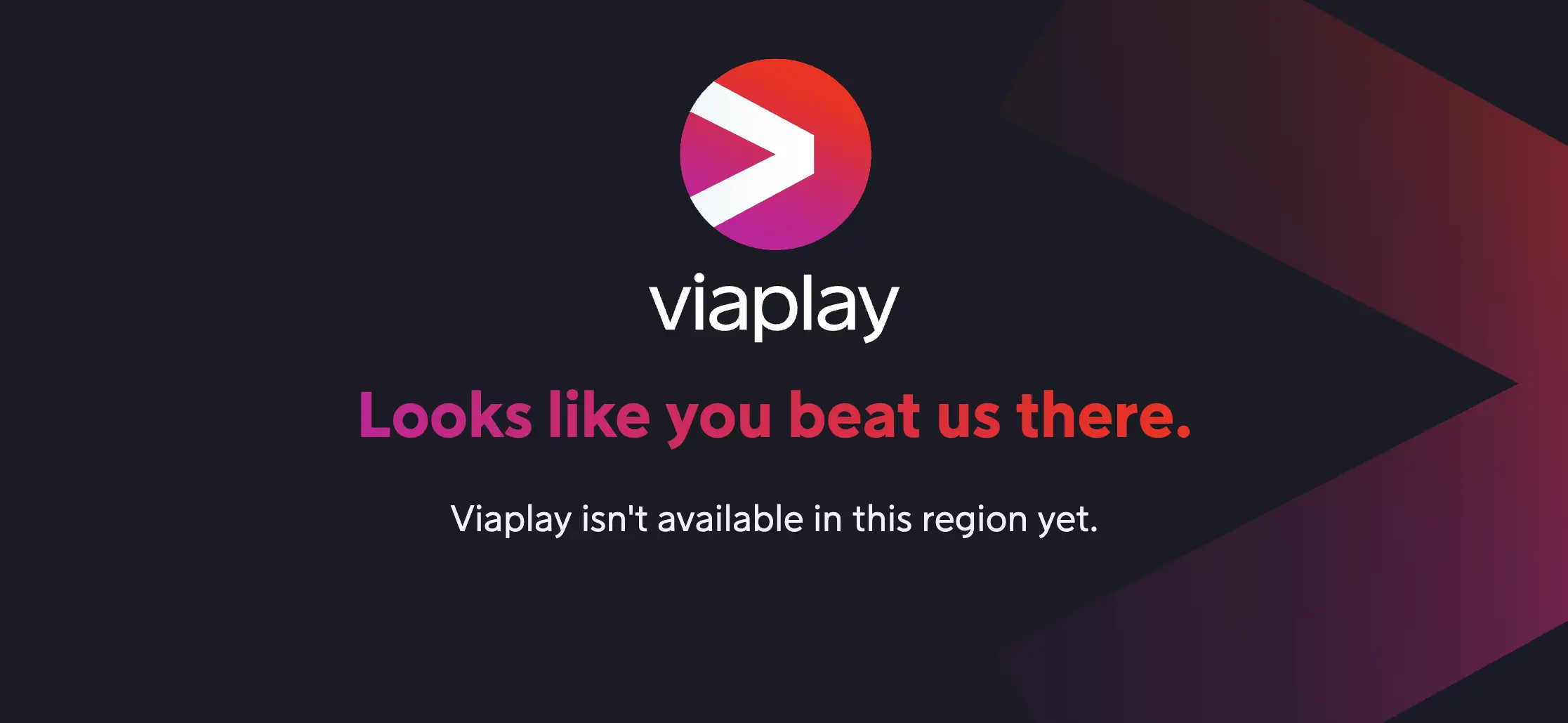 viaplay geo error